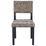 vidaXL Noir Blanchi 45 x 55 x 84 cm