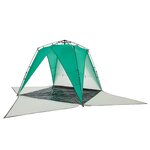 vidaXL Tente de plage 4 personnes libération rapide imperméable