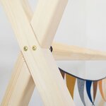 Lit tipi enfant NAKANA 120 x 190 vert sauge