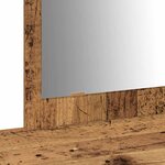 vidaXL Table de Toilette Marron 100 x 40 x 70 cm Bois d'ingénierie