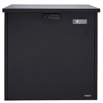 Boîte à colis en acier Bigpack Base EP2104E code  gros colis  47 x 46 x 24 cm  Noir