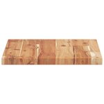 vidaXL Étagères flottantes 4 Pièces 60x30x2 cm acacia massif à l'huile
