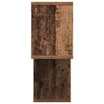 vidaXL Étagère Murale Bois Ancien 100 x 20 x 53 cm Bois d'ingénierie