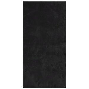 vidaXL Tapis HUARTE à poils courts doux et lavable noir 100x200 cm