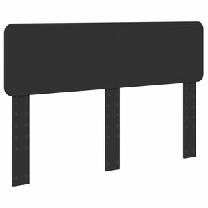vidaXL Tête de lit Chêne noir 140 cm Bois d'ingénierie
