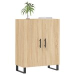 vidaXL Buffet chêne sonoma 69 5x34x90 cm bois d'ingénierie