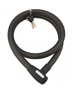 THIRARD - Antivol à clé Stunt  câble acier  vélo  25mmx1.5m  2 clés  noir - THIRARD