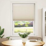 vidaXL Store plissé 80x125 cm Crème