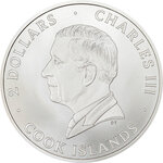 Pièce de monnaie en Argent 2 Dollars g 15.57 (1/2 oz) Millésime 2023 Be Big MOMMY GIRL