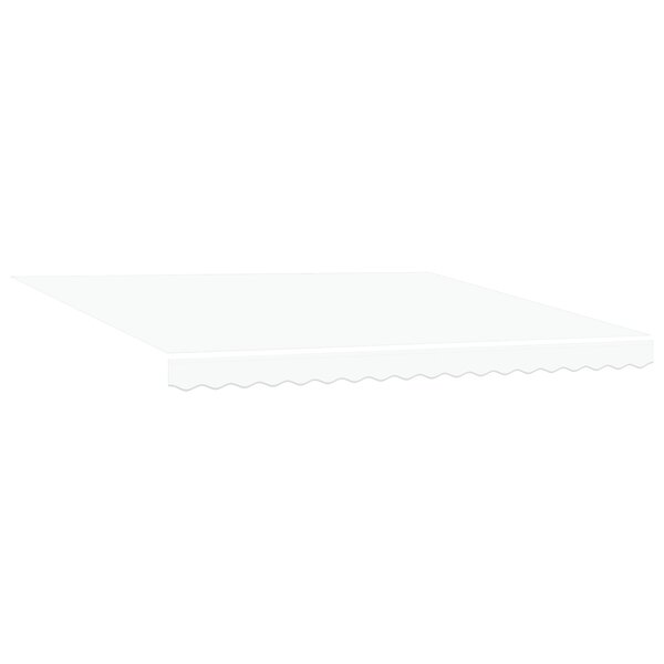 vidaXL Auvent Rétractable Automatique Blanc 400x300 cm