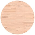 vidaXL Table de bar Ø60x89 5 cm bois massif de hêtre