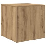 vidaXL Tables gigognes 3 Pièces chêne artisanal bois d'ingénierie