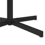 vidaXL Chaise Pivotante Vert foncé Tissu Standard Pivotant