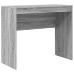 vidaXL Bureau Sonoma gris 90 x 40 x 76 cm Bois d'ingénierie
