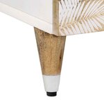 vidaXL Table basse 80x54x40 cm bois de manguier massif