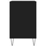 vidaXL Armoire à chaussures Noir 102x36x60 cm Bois d'ingénierie