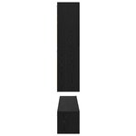 vidaXL Ensemble meuble TV 8 Pièces Chêne noir Bois d'ingénierie