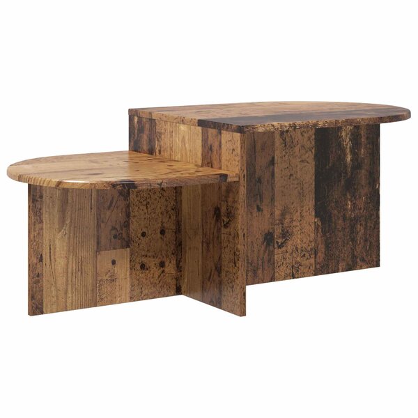 vidaXL Table basse Bois ancien 100 x 50 x 40 cm Bois d'ingénierie