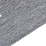 vidaXL Tapis de sol de cuisine lavable Poivre 45x150 cm
