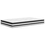 vidaXL Matelas à ressorts ensachés moyen 120x200 cm