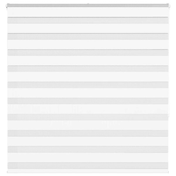 vidaXL Store zèbre blanc 145x150 cm largeur du tissu 140 9cm polyester