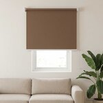 vidaXL Store roulant extérieur protection UV Taupe Polyester