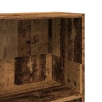 vidaXL Bibliothèque vieux bois 40x24x109 cm bois d'ingénierie