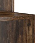 vidaXL Bureau Chêne fumé 106 x 40 x 88.5 cm Bois d'ingénierie