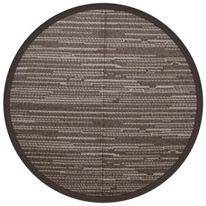 vidaXL Tapis d'extérieur ARAKIL marron Ø120 cm PP