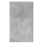 vidaXL Armoire murale gris béton 75x35x60 cm bois d'ingénierie