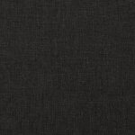 vidaXL Fauteuil de massage Noir Tissu