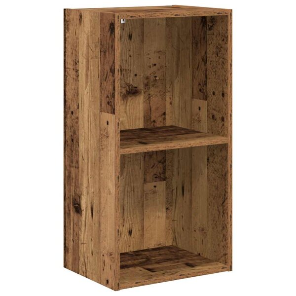 vidaXL Bibliothèque vieux bois 40x30x77 cm bois d'ingénierie