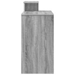 vidaXL Bureau Gris Sonoma 106 x 40 x 88.5 cm Bois d'ingénierie