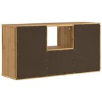 vidaXL Meuble TV avec tiroir ODDA 79x24x40 cm bois massif pin