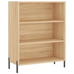 vidaXL Buffet chêne sonoma 69 5x32 5x180 cm bois d'ingénierie
