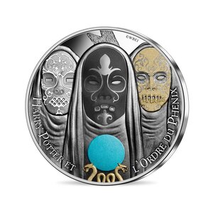 Harry Potter - HARRY POTTER ET L'ORDRE DU PHENIX - Monnaie de 10€ Argent Colorisée