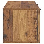 vidaXL Meuble TV mural Bois ancien 59 5 x 31 x 30 cm Bois d'ingénierie