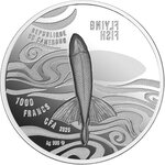 Monnaie FLYING FISH 1 Oz Argent 1000 Francs Cameroon 2026