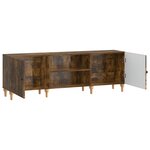 vidaXL Meuble TV 150 x 31 x 50 cm Chêne fumé Bois d'ingénierie