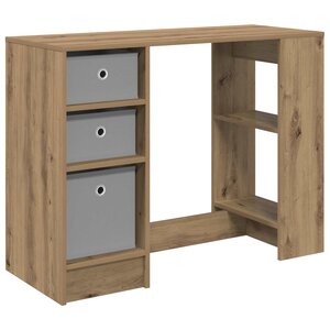 vidaXL Bureau Chêne artisanal 100 x 40 x 75 cm Bois d'ingénierie