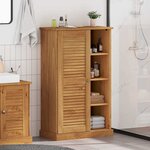 vidaXL Cabinet de salle de bain VIGO marron miel 67 5 x 34 x 110 cm