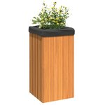 vidaXL Jardinière 45x45x90 cm bois massif d'acacia