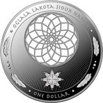 Pièce de monnaie en Argent 1 Dollar g 31.1 (1 oz) Millésime 2026 Native American Silver Dollars DREAMCATCHER
