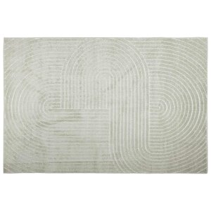 vidaXL Tapis de surface PALMERAS Vert 140 x 200 cm Polyester