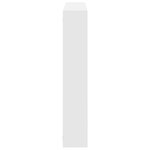 vidaXL Étagère cube murale 7 compartiments blanc bois d'ingénierie