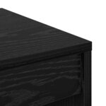 vidaXL Bureau Chêne noir 60 x 40 x 76 cm