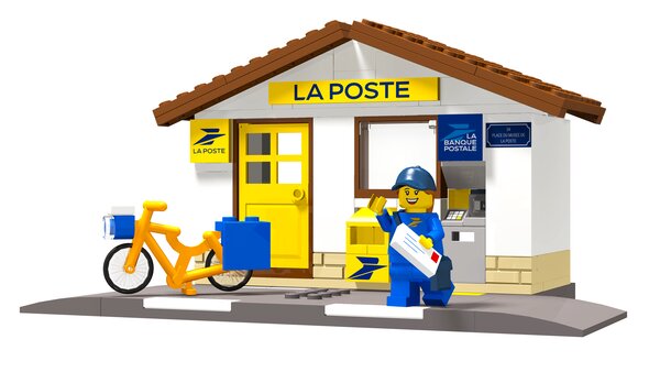 LEGO Le Bureau Historique – Édition Collector limitée à 3000 exemplaires La Poste