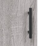 vidaXL Armoire murale sonoma gris 60x31x70 cm bois d'ingénierie