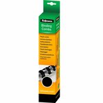 Pack 100 baguettes de reliure plastiques, format A4, 8 mm Noir FELLOWES