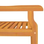 vidaXL Ensemble à manger de jardin 3 Pièces Bois d'acacia solide